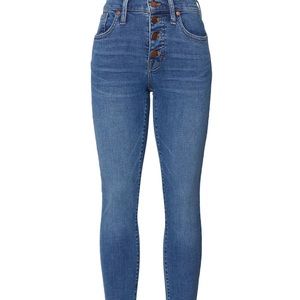 Madewell high rise button front jeans